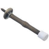 Ace 3 in. W Metal Antique Gold Spring Door Stop Mounts to door and wall 0 in., Pack of 5