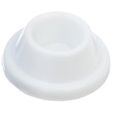 Ace 1-7/8 in. W Plastic White Wall Door Stop Mounts to door and wall 0 in.