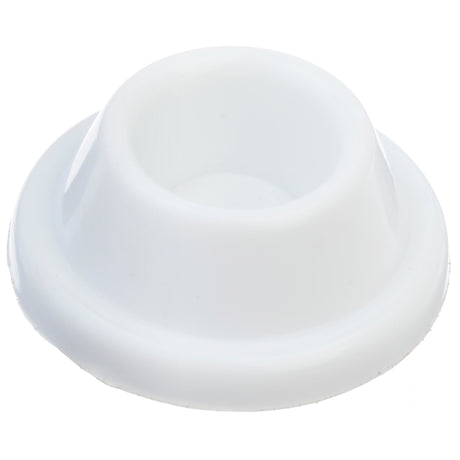 Ace 1-7/8 in. W Plastic White Wall Door Stop Mounts to door and wall 0 in.