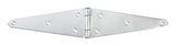 Ace 8 in. L Zinc-Plated Heavy Duty Strap Hinge 1 pk, Pack of 5