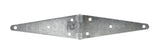 Ace 10 in. L Zinc-Plated Heavy Duty Strap Hinge 1 pk