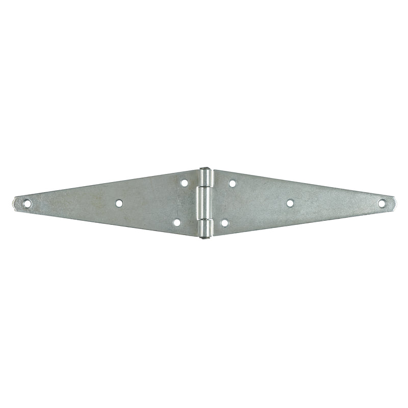 Ace 10 in. L Zinc-Plated Heavy Duty Strap Hinge 1 pk