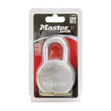 Master Lock 2-3/16 in. H X 2-1/2 in. W Steel Dual Ball Bearing Locking Weather-Resistant Padlock