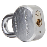 Master Lock 2-3/16 in. H X 2-1/2 in. W Steel Dual Ball Bearing Locking Weather-Resistant Padlock