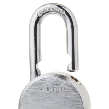 Master Lock 2-3/16 in. H X 2-1/2 in. W Steel Dual Ball Bearing Locking Weather-Resistant Padlock