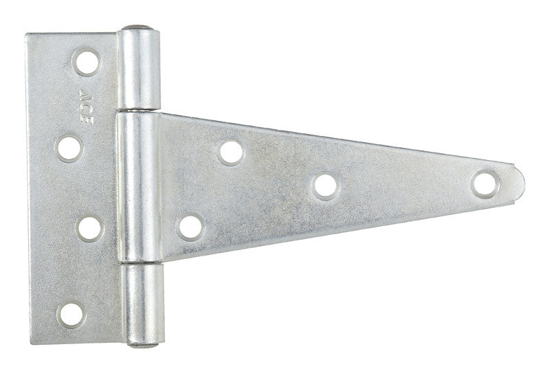 Ace 5 in. L Zinc-Plated Heavy Duty T Hinge 1 pk, Pack of 10