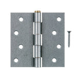 Ace 4 in. L Galvanized Broad Hinge 1 pk