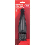 Ace 6 in. L Steel Ornamental Strap Hinge 2 pk