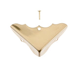 Ace Polished Brass Decorative Corner 5/8 in. 1-3/4 in. 4 pk
