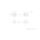 Ace 0.99 in. L Zinc Plate Staple Gate Hook 1 pk, Pack of 5