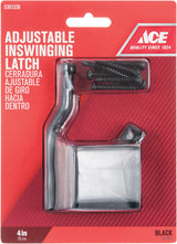 Ace 4 in. H X 2.25 in. W Zinc Adjustable Gate Latch