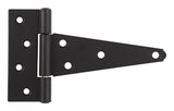 Ace 6 in. L Black Heavy Duty T Hinge 1 pk