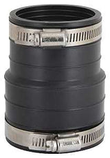 ProSource KJ-014 Coupling, 2 in, Socket to Pipe, PVC, Black