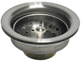 Danco 89302 Basket Strainer Assembly, 3-1/2 in Dia, Brass, Brushed Nickel, For: Universal Sinks