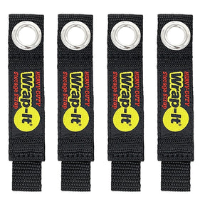Wrap-It Storage 104-10BX Storage Strap, 1.9 in Dia, 1 in W, 7 in L, Polypropylene, 25 lb Working Load
