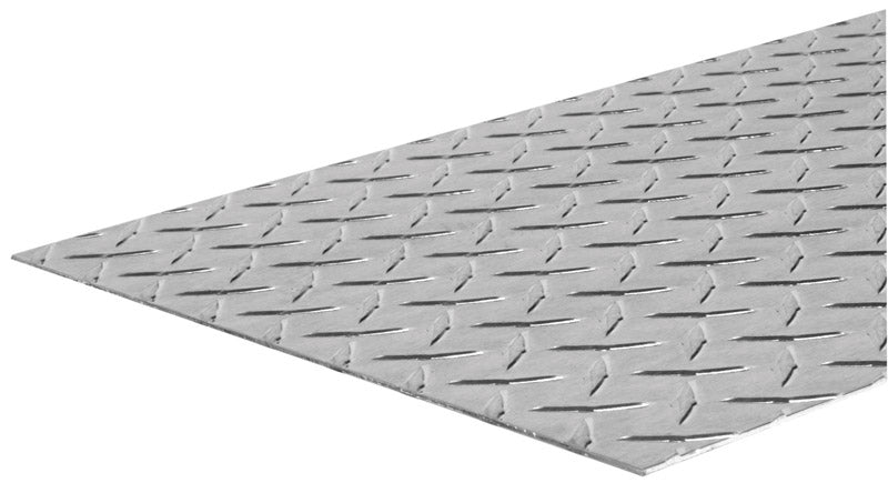 Thread Plate Steel SteelWorks 24 in. W Uncoated Steel Diamond Tread Plate – Mrosupreme.com