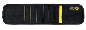 Wrap-It Storage MagSnap 100-MSWB-BL Magnetic Snap Wristband, 6-3/4 in L, 3-3/4 in W, 3 in H, Black