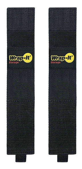 Wrap-It Storage 102-TWIN-16BL Heavy-Duty Twin Strap, 2 in W, 16 in L, Polypropylene, Blue