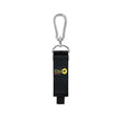 Wrap-It Storage Hook 'n Hang 100-HNH-12BL Storage Strap, 1-1/2 in W, 12 in L, Black