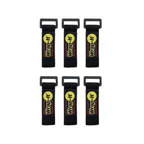 Wrap-It Storage 706-06B Storage Strap, 6 in L, 1 in W, Fastening Method: Hook and Loop
