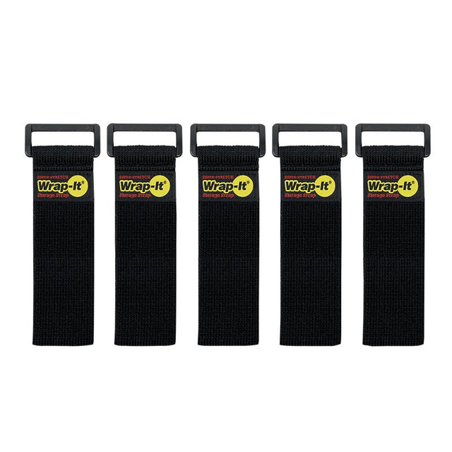 Wrap-It Storage 705-09B Storage Strap, 9 in L, Fastening Method: Hook and Loop