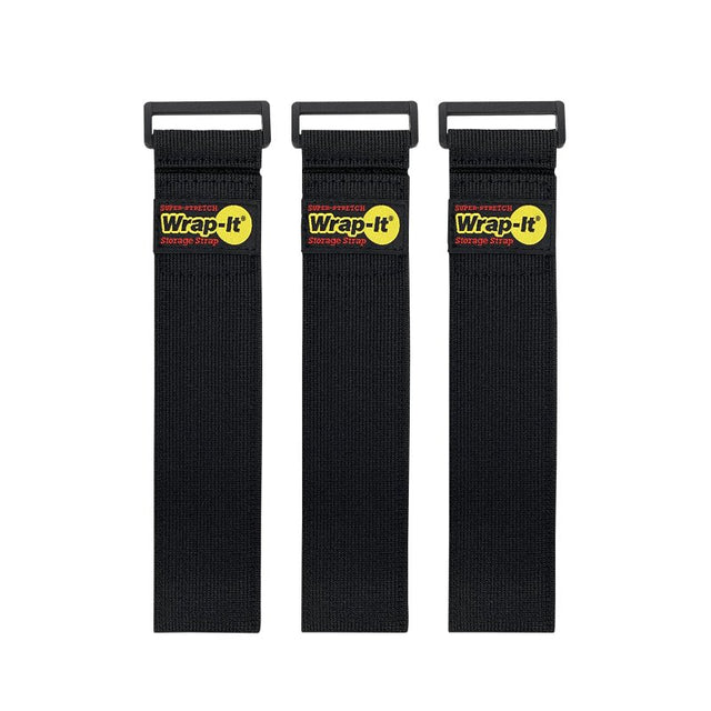 Wrap-It Storage 703-18B Storage Strap, 18 in L, 2 in W, Fastening Method: Hook and Loop