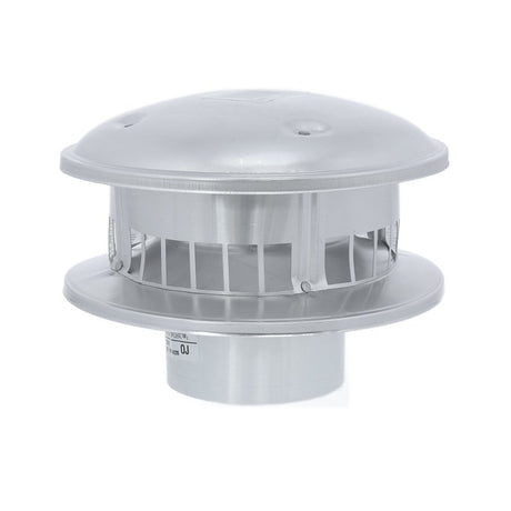 Selkirk 103800 Gas Vent Top, 3 in Connection, Aluminum/Steel, Galvanized, Pack of 6
