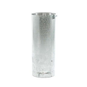 Selkirk LockTab 103082 Type B Gas Vent Pipe, 3-1/2 in OD, 12 in L, Aluminum/Steel, Galvanized, Pack of 6
