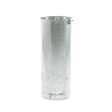 Selkirk LockTab 103082 Type B Gas Vent Pipe, 3-1/2 in OD, 12 in L, Aluminum/Steel, Galvanized, Pack of 6
