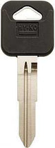 Hy-Ko 12005B65 Key Blank, Nickel, Brass, B65 Key Number, Pack of 5