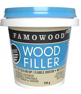 Famowood 42042144 Wood Filler, White, 144 g