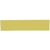 Schlage SC8400B-716 6X30 Kick Plate, 30 in L, 6 in W, Brass, Aged Bronze