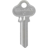 HILLMAN House/Office Universal Key Blank Single, Pack of 10