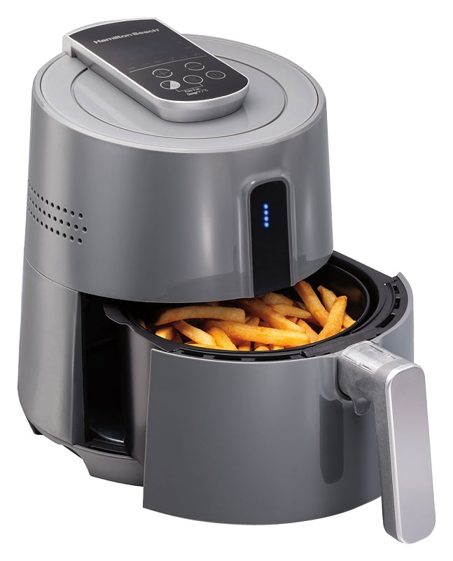 Hamilton Beach 35051 Air Fryer, 2.5 L Capacity, 1400 W, Gray