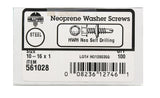 HILLMAN No. 10 X 1 in. L Hex Hex Washer Head Self-Drilling Screws 100 pk