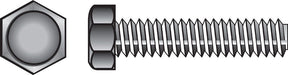 HILLMAN 5/16 in. D X 3 in. L Zinc Plated Steel Hex Tap Bolt 100 pk