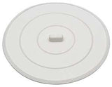 Danco 89042 Sink Stopper, Flat Suction, Rubber, White, For: Universal Bathroom and Kitchen Sink
