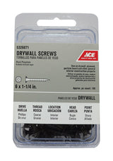 Ace No. 6 wire X 1-1/4 in. L Phillips Coarse Drywall Screws 100 pk