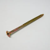 Ace No. 8 X 3 in. L Phillips Yellow Zinc Coarse Cabinet Screws 50 pk