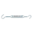 Hampton Zinc-Plated Aluminum/Steel Turnbuckle 120 lb, Pack of 10