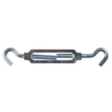 Hampton Zinc-Plated Aluminum/Steel Turnbuckle 160 lb, Pack of 10