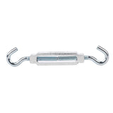 Hampton Zinc-Plated Aluminum/Steel Turnbuckle 275 lb, Pack of 10
