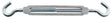 Hampton Zinc-Plated Aluminum/Steel Turnbuckle 350 lb 10-1/4 in. L, Pack of 5