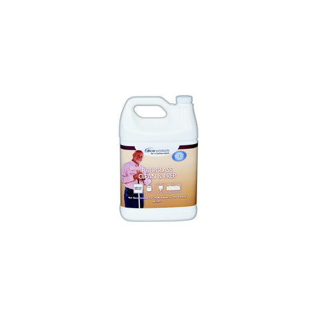 Dicor Fiberglass Clean &amp; Prep, White, Gal.