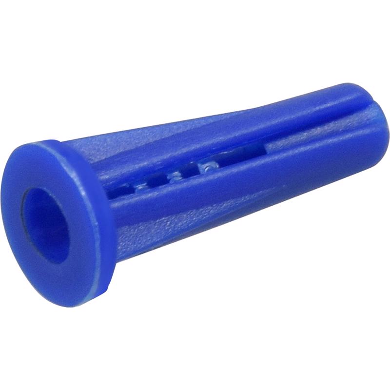 HILLMAN 0.43 in. D X 1.38 in. L Plastic Flat Head Conical Anchor 25 pk, Pack of 5