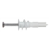 HILLMAN .164 in. D X 1.025 in. L Nylon Flat Head Wallboard Anchors 10 pc, Pack of 5