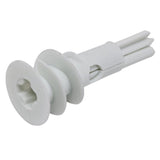 HILLMAN 3/8 in. D X 1-3/4 in. L Nylon Pan Head Wallboard Anchor Kit 2 pc, Pack of 6