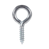 Hampton 3/8 in. D X 2-7/8 in. L Zinc-Plated Steel Screw Eye 250 lb. cap. 1 pk, Pack of 20