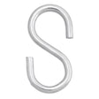 Hampton Medium Zinc-Plated Silver Steel 2.125 in. L S-Hook 55 lb 1 pk, Pack of 20