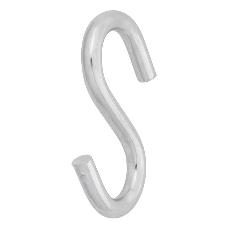 Hampton Medium Zinc-Plated Silver Steel 2.75 in. L S-Hook 160 lb 1 pk, Pack of 20